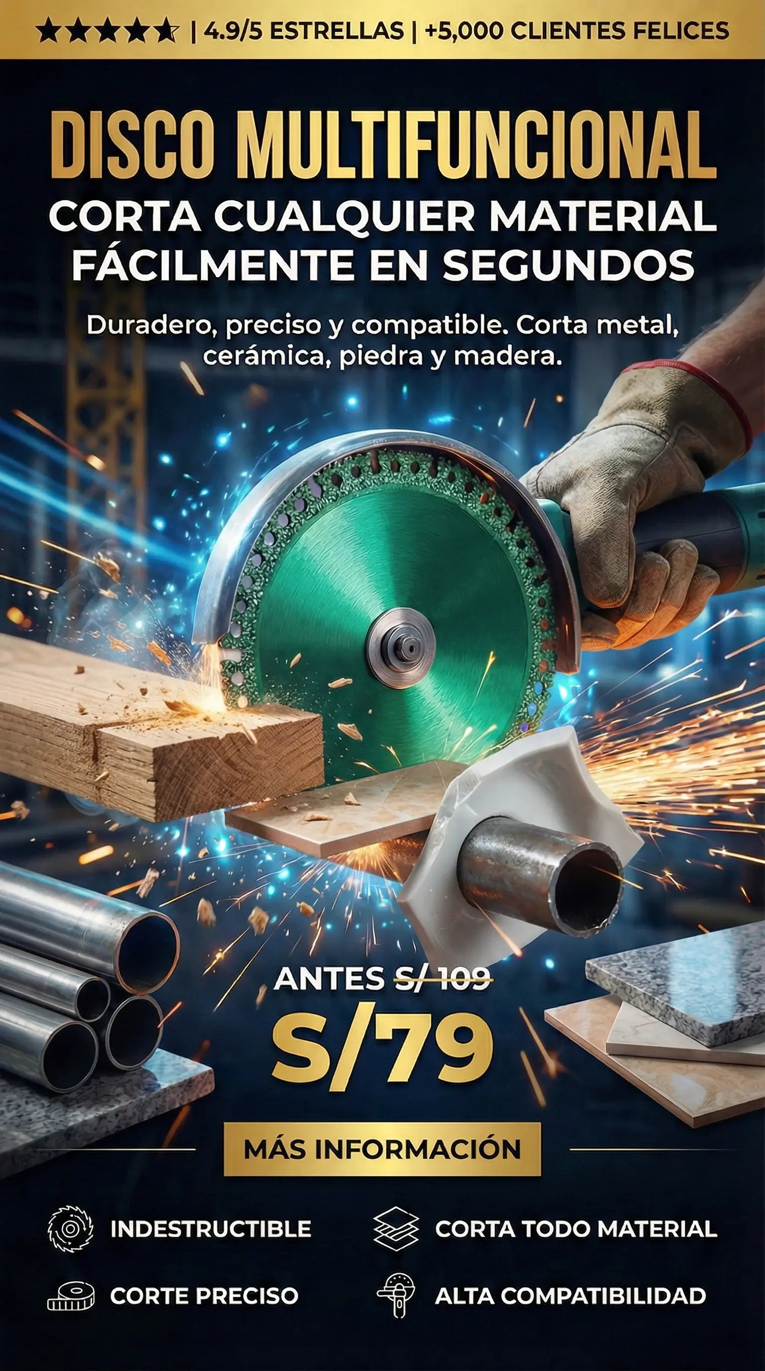 DISCO MULTIFUNCIONAL