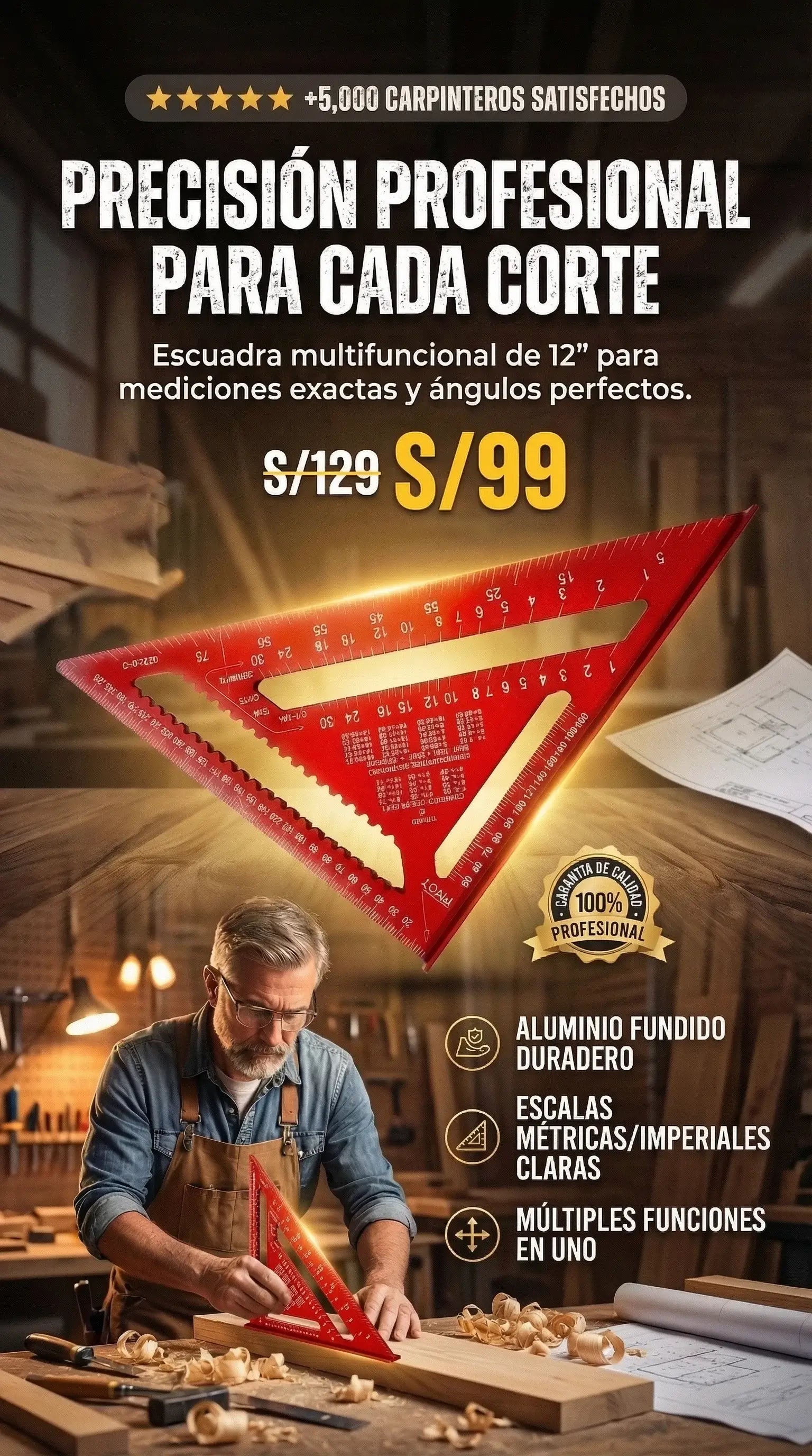 ESCUADRA MULTIFUNCIONAL